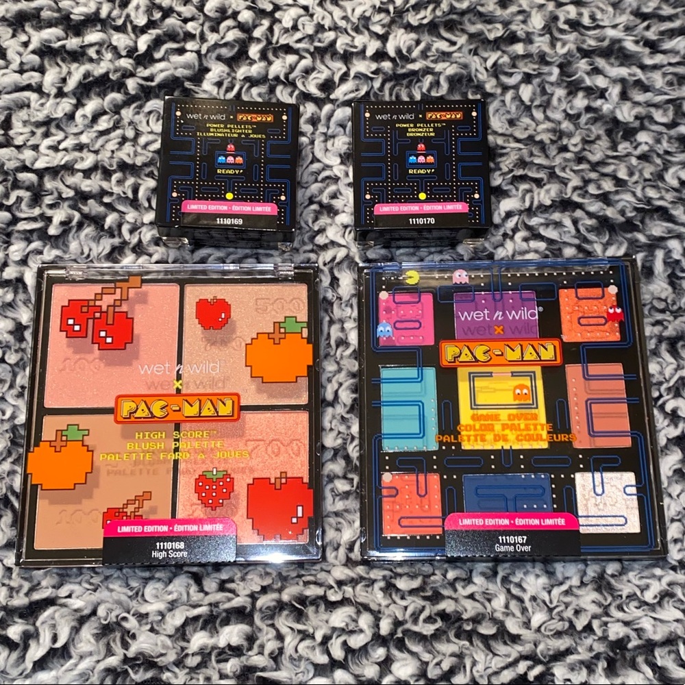 Wet n Wild X Pac-Man Set